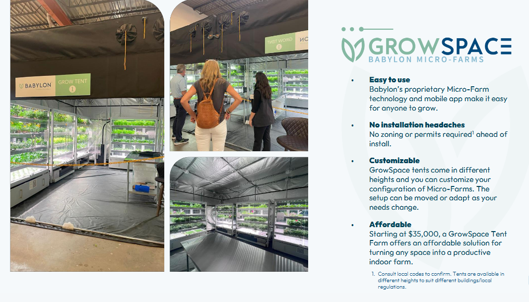 Babylon STEM Garden Micro-Farm