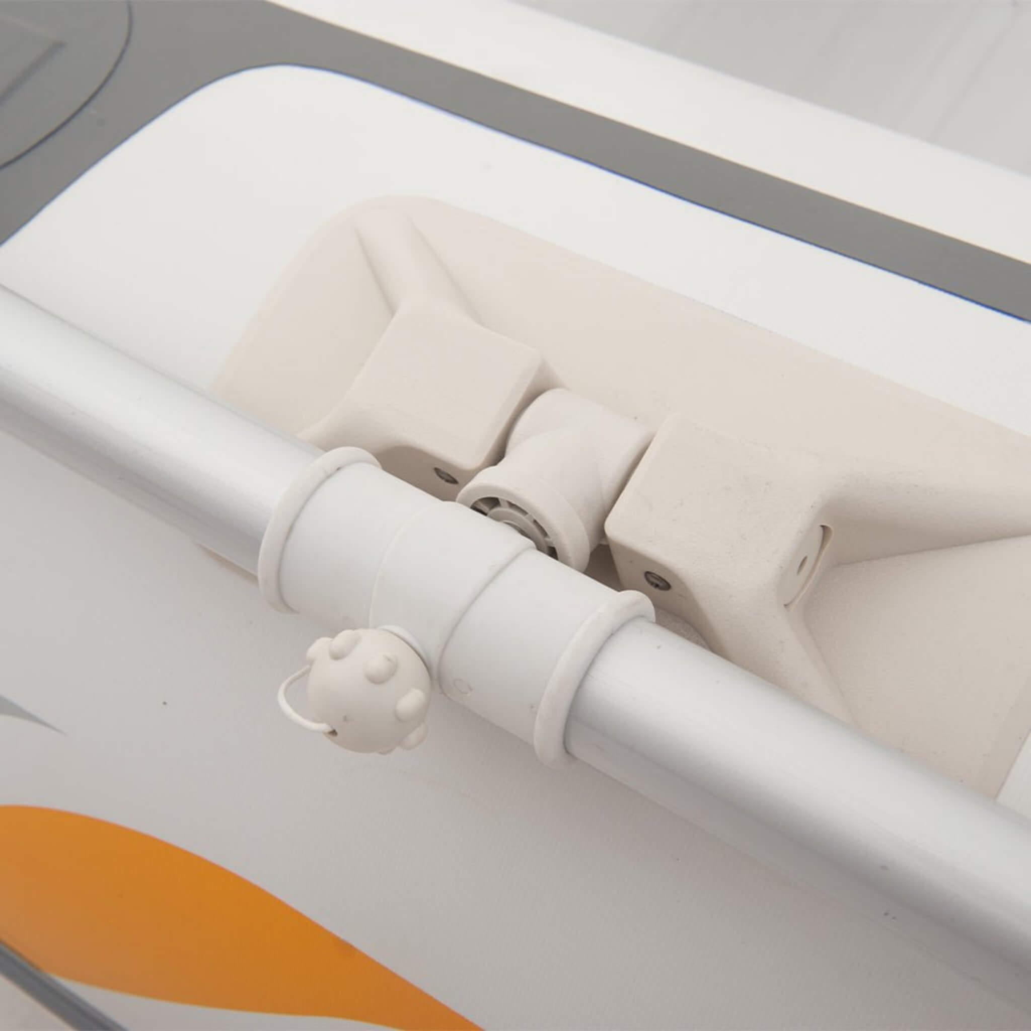 Aqua Marina A-Deluxe 4-Person Inflatable Speed Boat With Comfortable Rowing Seat And Adjustable Center Feet, 8FT  (SAK20456)