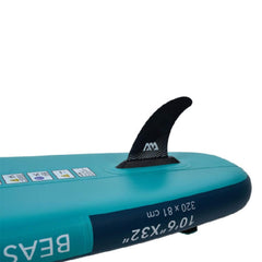Aqua Marina Beast BT-23BEP Advanced All-Around Inflatable SUP With Carbon Hybrid Paddle, 10FT (SAK89512)