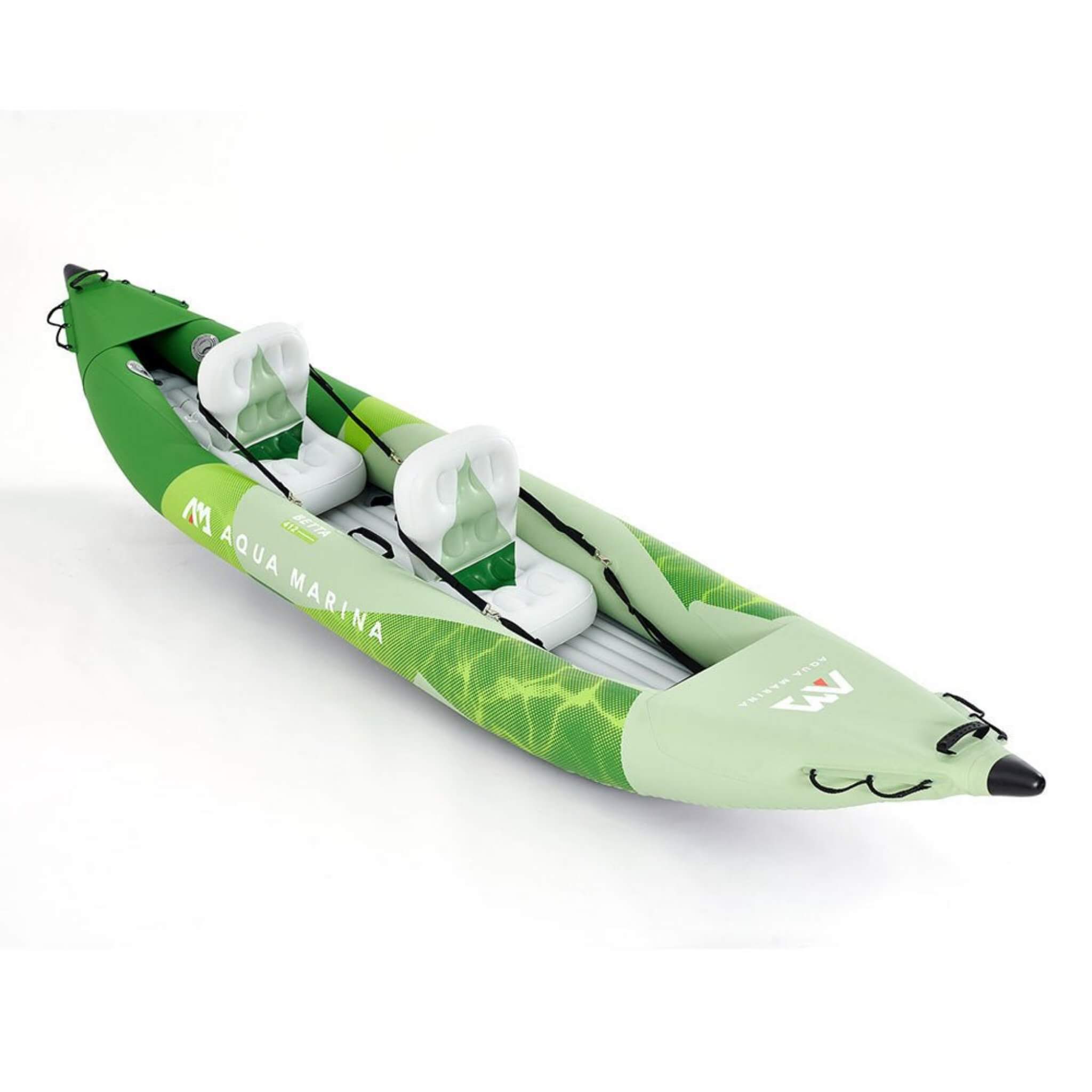 Aqua Marina Betta 2-Person Inflatable Recreational Kayak With Paddles, 14FT (BE-412) (SAK01375)