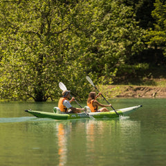 Aqua Marina Betta 2-Person Inflatable Recreational Kayak With Paddles, 14FT (BE-412) (SAK01375)