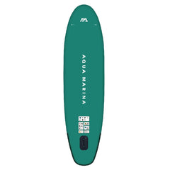 Aqua Marina Breeze BT-23BRP Green Compact Inflatable SUP With Drop Stitch Light Technology, 9FT (SAK68745)