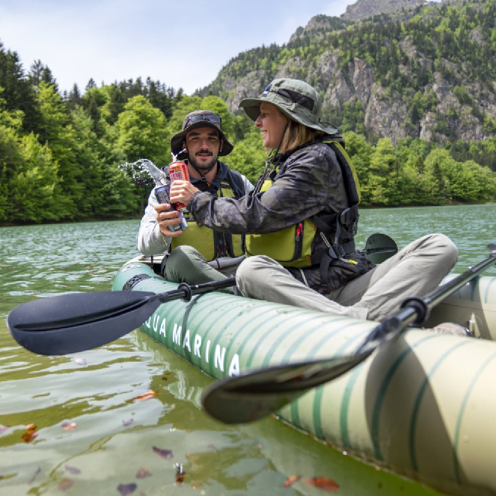 Aqua Marina Caliber CA-398 Angling Kayak With Foldable Fishing Seat, 13FT (SAK23467)