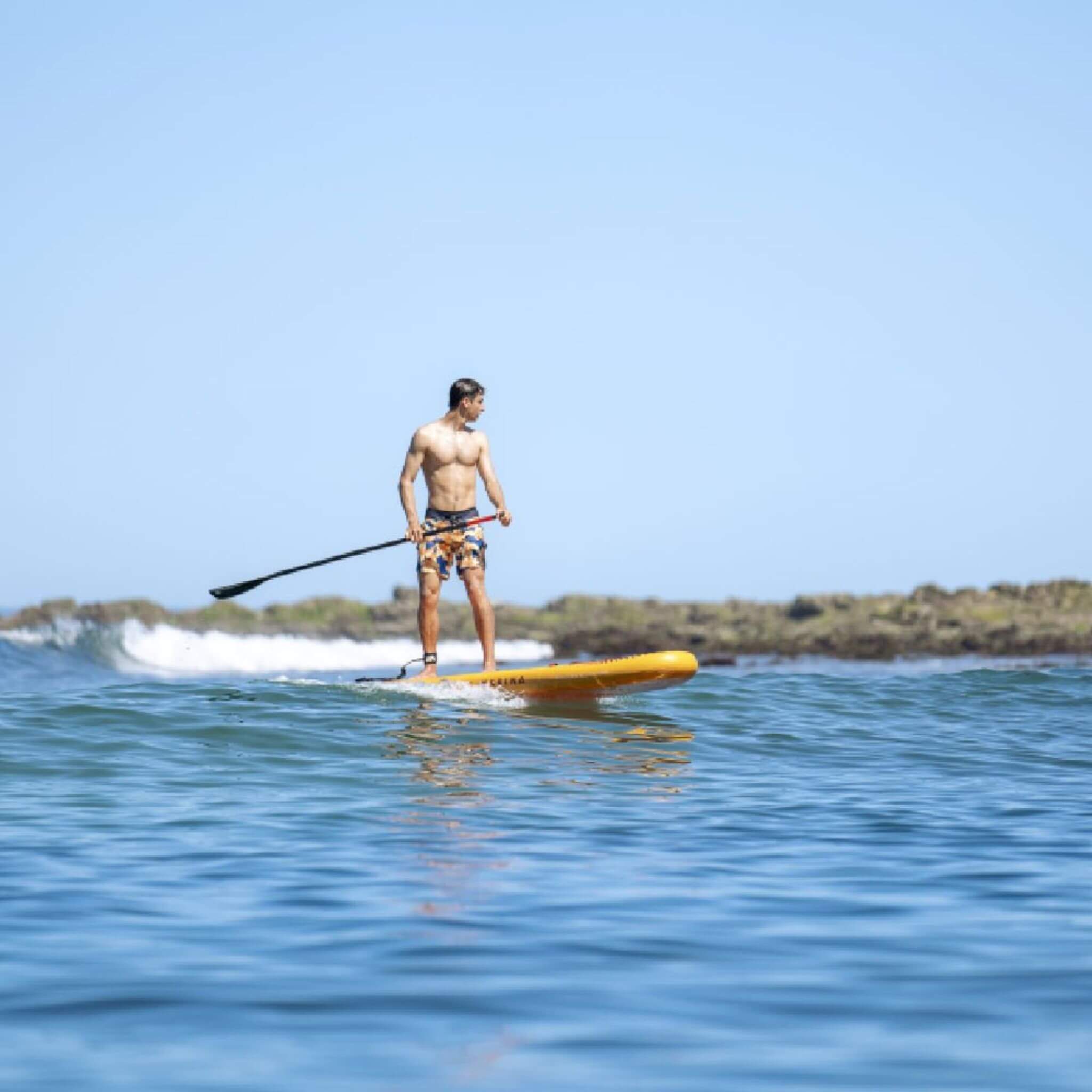 Aqua Marina Fusion BT-23FUP Premium All-Around SUP W/ Durable PVC Rail Layers & Grooved EVA Footpad,  10FT (SAK37195)