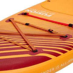 Aqua Marina Fusion BT-23FUP Premium All-Around SUP W/ Durable PVC Rail Layers & Grooved EVA Footpad,  10FT (SAK37195)