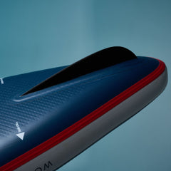 Aqua Marina Hyper BT-23HY02 Navy Touring SUP With Hydrodynamic Rail Edges & Adjustable Bungee, 12FT (SAK23285)