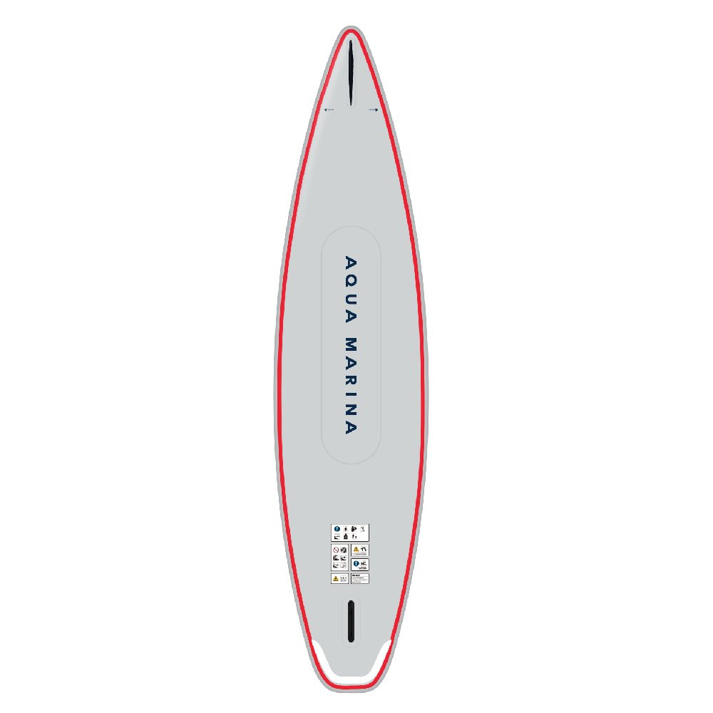 Aqua Marina Hyper BT-23HY02 Navy Touring SUP With Hydrodynamic Rail Edges & Adjustable Bungee, 12FT (SAK23285)