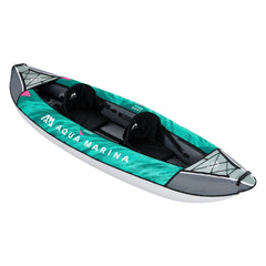Aqua Marina Laxo 320 2-Person Recreational Kayak With High-Back Seat And Adjustable Cargo Bungee, 10FT (SAK01396)