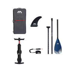 Aqua Marina Magma BT-23MAP All-Around Inflatable SUP With Carbon Hybrid Paddle, 11FT (SAK35791)