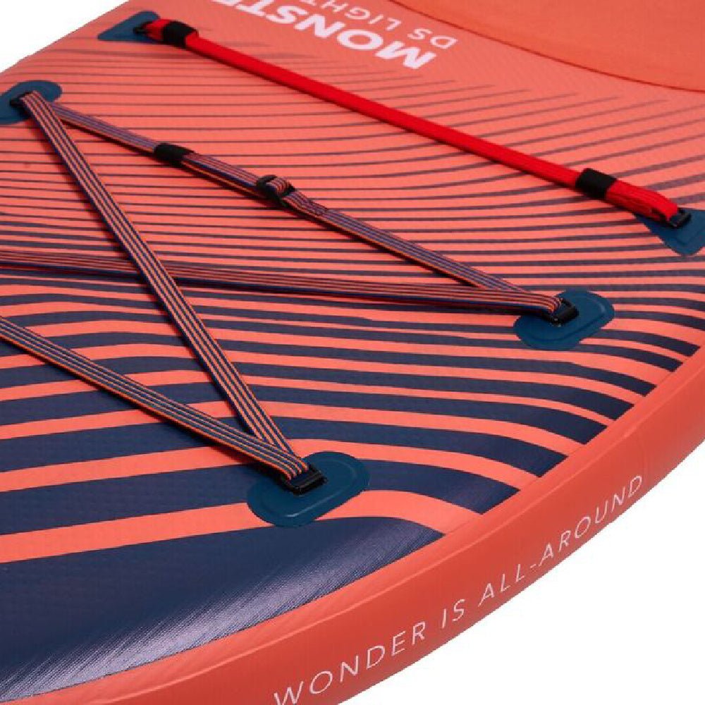 Aqua Marina Monster BT-23MOP All Around ISUP Sky Glider With Swift Attach Center Fin, 12FT (SAK56240)