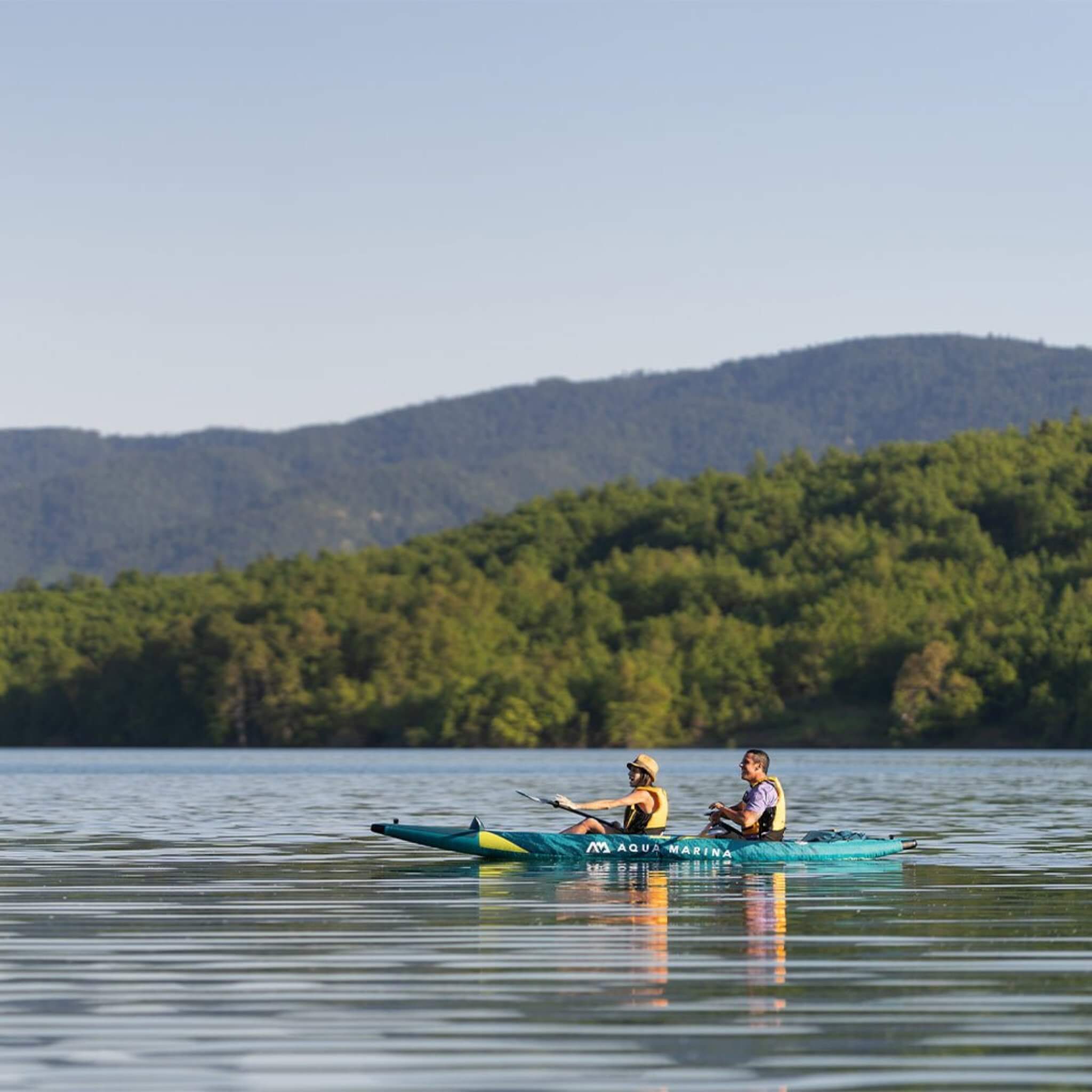 Aqua Marina Steam 412 2-Person Premium Kayak With DWF Deck, 14FT (SAK57946)