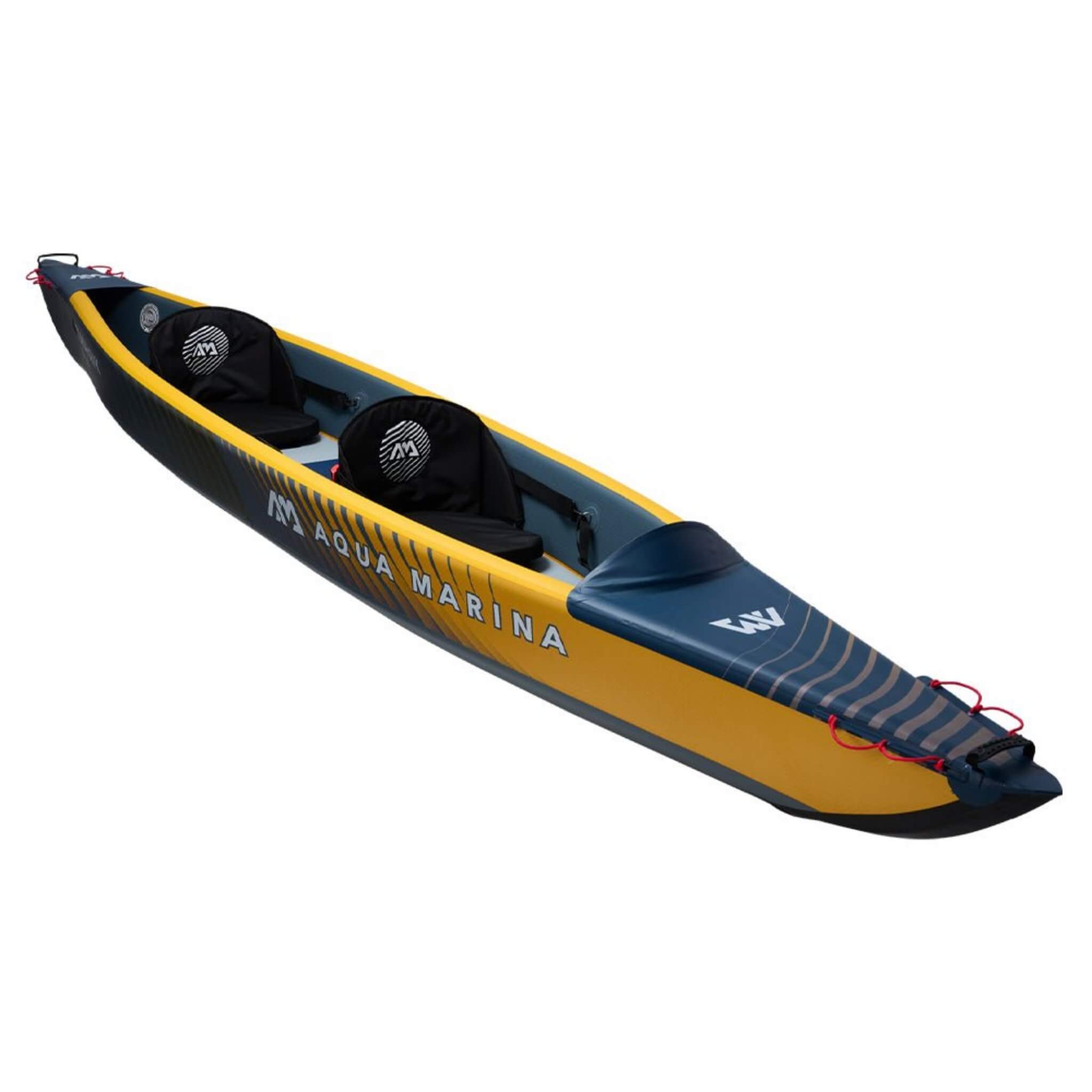 Aqua Marina Tomahawk AIR-K 440 2-Person High Pressure Speed Inflatable Kayak, 14FT (SAK31482)