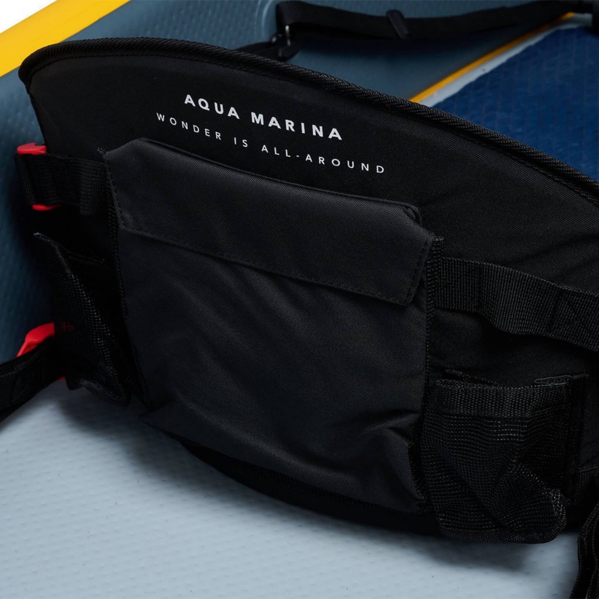 Aqua Marina Tomahawk AIR-K 440 2-Person High Pressure Speed Inflatable Kayak, 14FT (SAK31482)