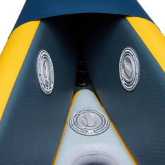 Aqua Marina Tomahawk AIR-K 440 2-Person High Pressure Speed Inflatable Kayak, 14FT (SAK31482)