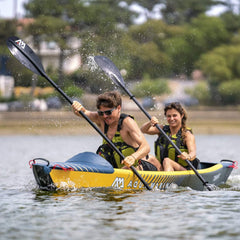 Aqua Marina Tomahawk AIR-K 440 2-Person High Pressure Speed Inflatable Kayak, 14FT (SAK31482)