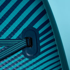 Aqua Marina Vapor BT-23VAP All-Around SUP W/ Sand Ripple Grooved EVA Footpad, 10FT (SAK60532)