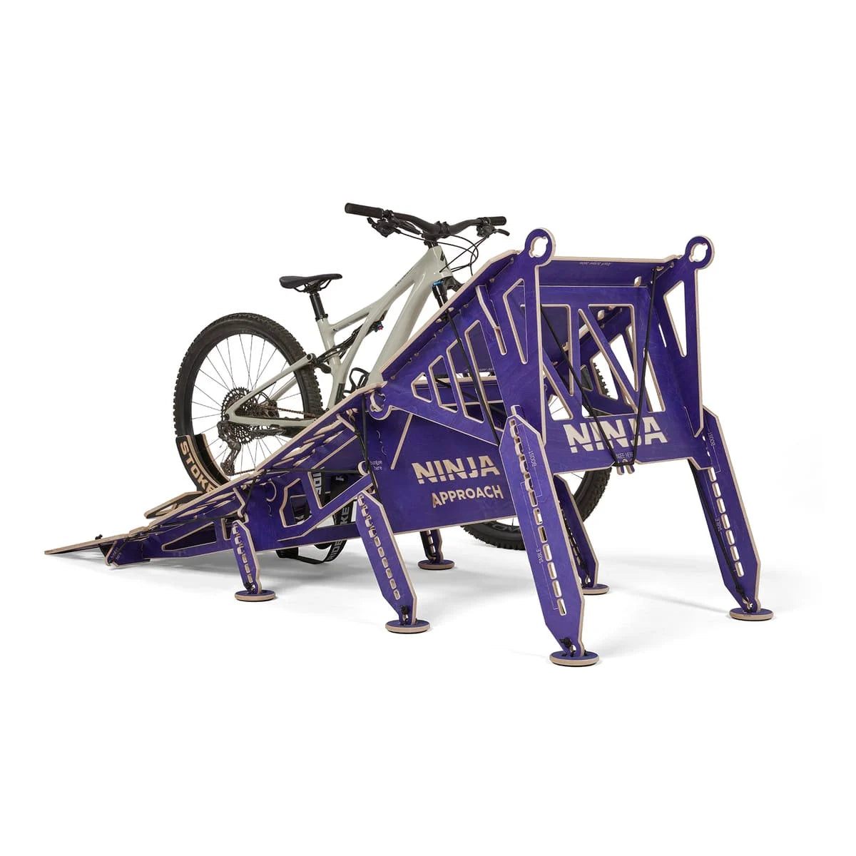 Ninja MTB Approach Mountain Bike Jump Ramp