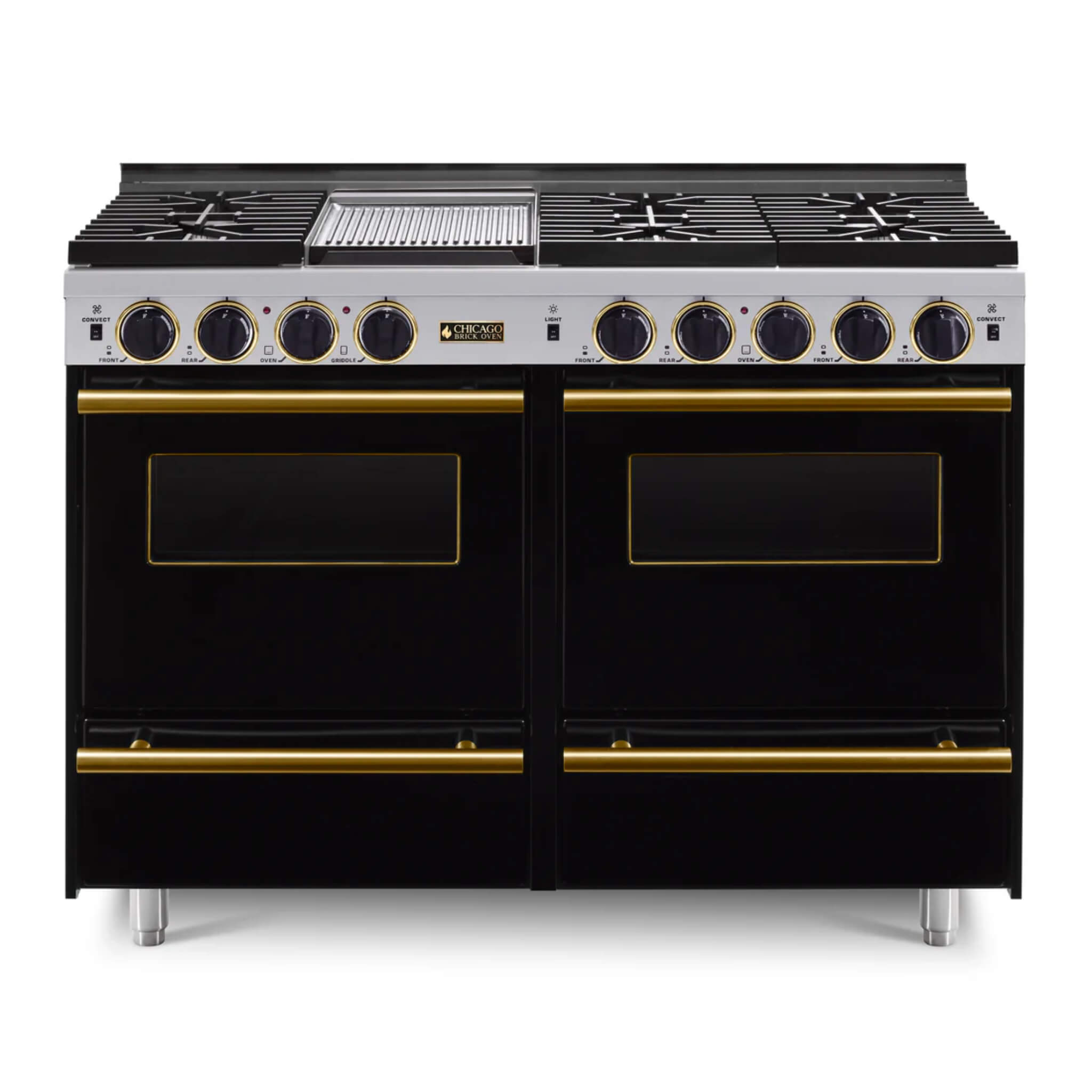 Chicago Brick Oven 48" All-Gas Convection Range With Sealed Burners (SAK50689)