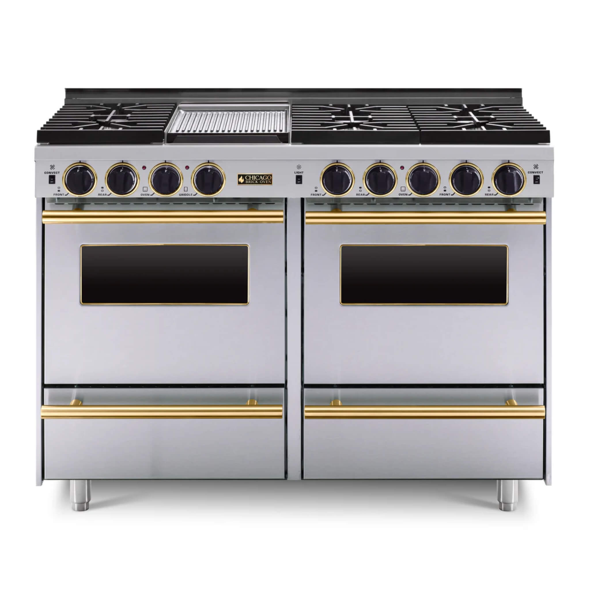 Chicago Brick Oven 48" All-Gas Convection Range With Sealed Burners (SAK50689)