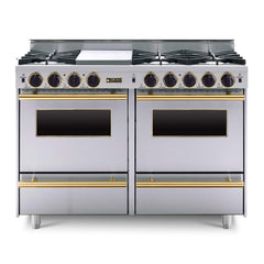 Chicago Brick Oven 48" All-Gas Range With Open Burners (SAK34720)