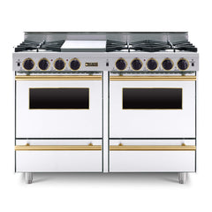 Chicago Brick Oven 48" All-Gas Range With Open Burners (SAK34720)
