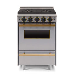 Chicago Brick Oven 24” All Gas Convection Range With Open Burners (SAK60782)