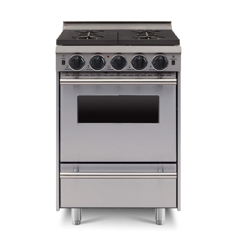 Chicago Brick Oven 24” All Gas Convection Range With Open Burners (SAK60782)