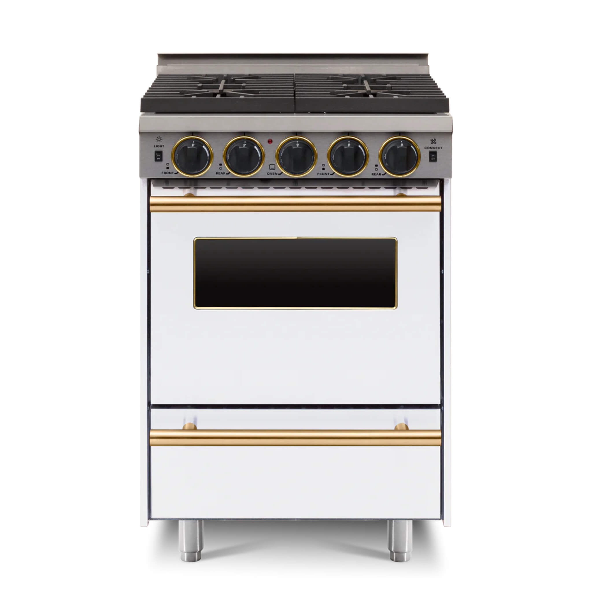 Chicago Brick Oven 24” All Gas Convection Range With Open Burners (SAK60782)