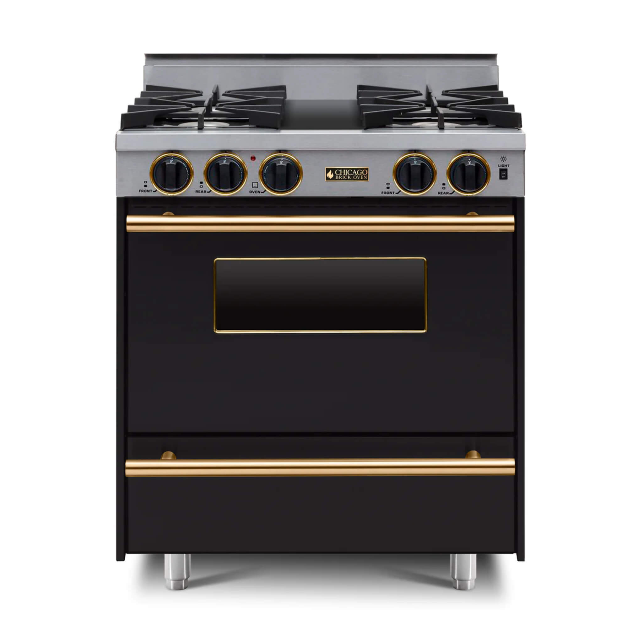 Chicago Brick Oven 30” All-Gas Range With Open Burners (SAK13420)
