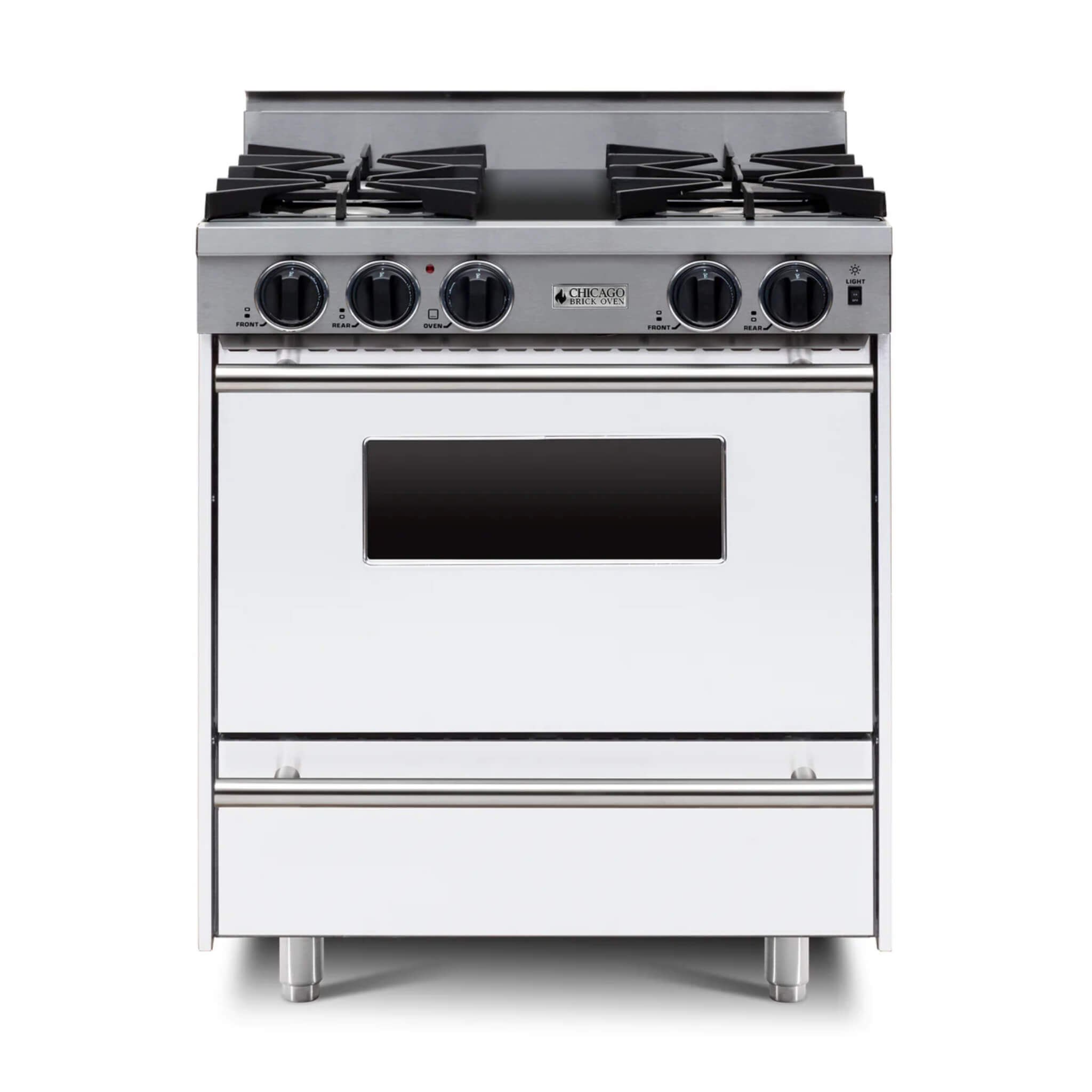 Chicago Brick Oven 30” All-Gas Range With Open Burners (SAK13420)