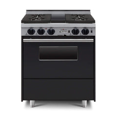Chicago Brick Oven 30” Dual-Fuel Self-Cleaning Convection Range With Sealed Burners (SAK91342)