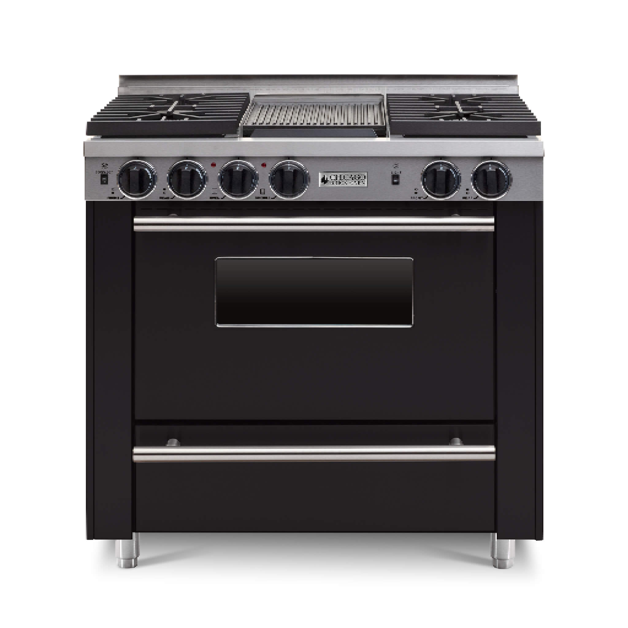 Chicago Brick Oven 36" All-Gas Convection Range With Sealed Burners (SAK23809)
