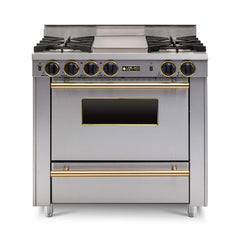 Chicago Brick Oven 36" All-Gas Range With Open Burners (SAK57012)