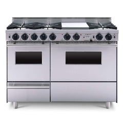 Chicago Brick Oven 48" Dual Fuel Self-Cleaning Convection Range With Open Burners (SAK23178)