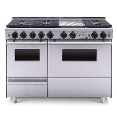 Chicago Brick Oven 48" Dual Fuel Self-Cleaning Convection Range With Sealed Burners (SAK68543)