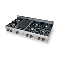 Chicago Brick Oven 48" Gas Rangetop With Open 6 Burners (SAK04673)