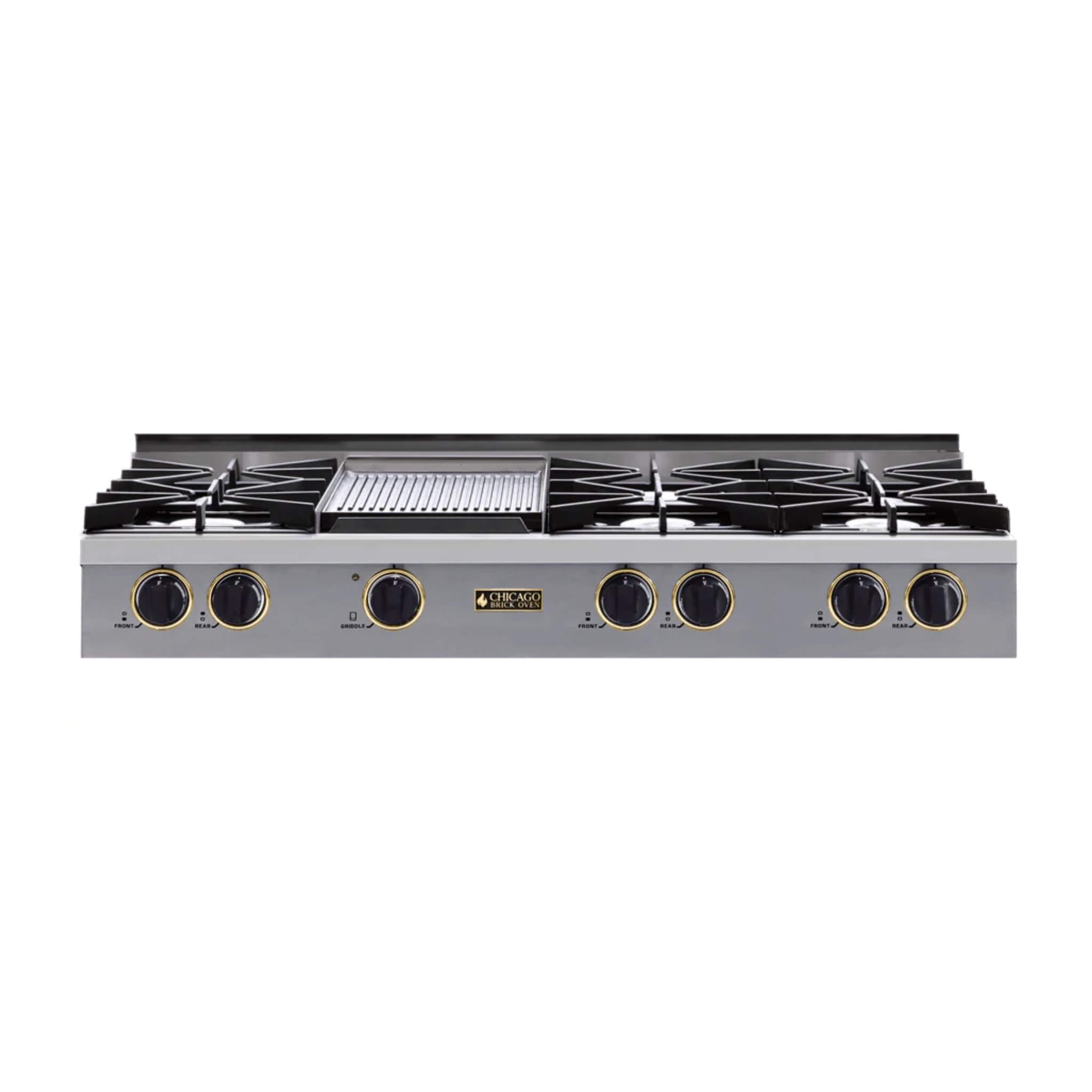 Chicago Brick Oven 48" Gas Rangetop With Open 6 Burners (SAK04673)