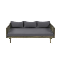 Claremont 3-Seater Acacia Wood Daybed Sofa With Water-Resistant Cushions (SAK65773)