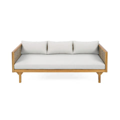 Claremont 3-Seater Acacia Wood Daybed Sofa With Water-Resistant Cushions (SAK65773)