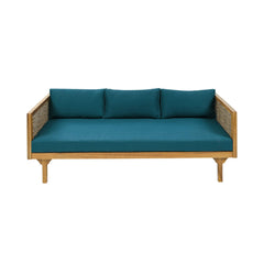 Claremont 3-Seater Acacia Wood Daybed Sofa With Water-Resistant Cushions (SAK65773)