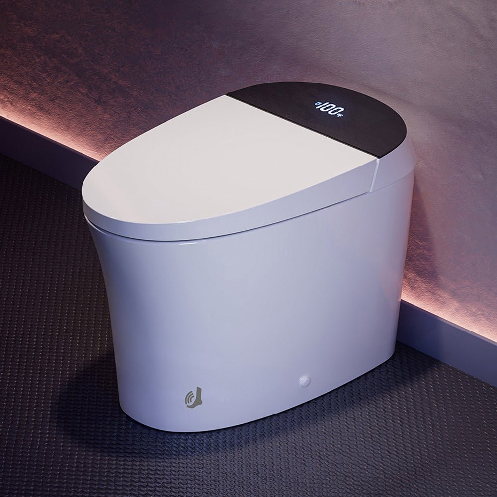 CNS Premium Smart Tankless Bidet Toilet W/ Auto Open & Close Lid (95371482)