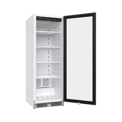 Edgestar 10.1 Cubic Feet Commercial Beverage Merchandiser With Temperature Alarm and Reversible Door, 22" (SAK45983)