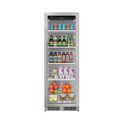 Edgestar 10.1 Cubic Feet Commercial Beverage Merchandiser With Temperature Alarm and Reversible Door, 22" (SAK45983)