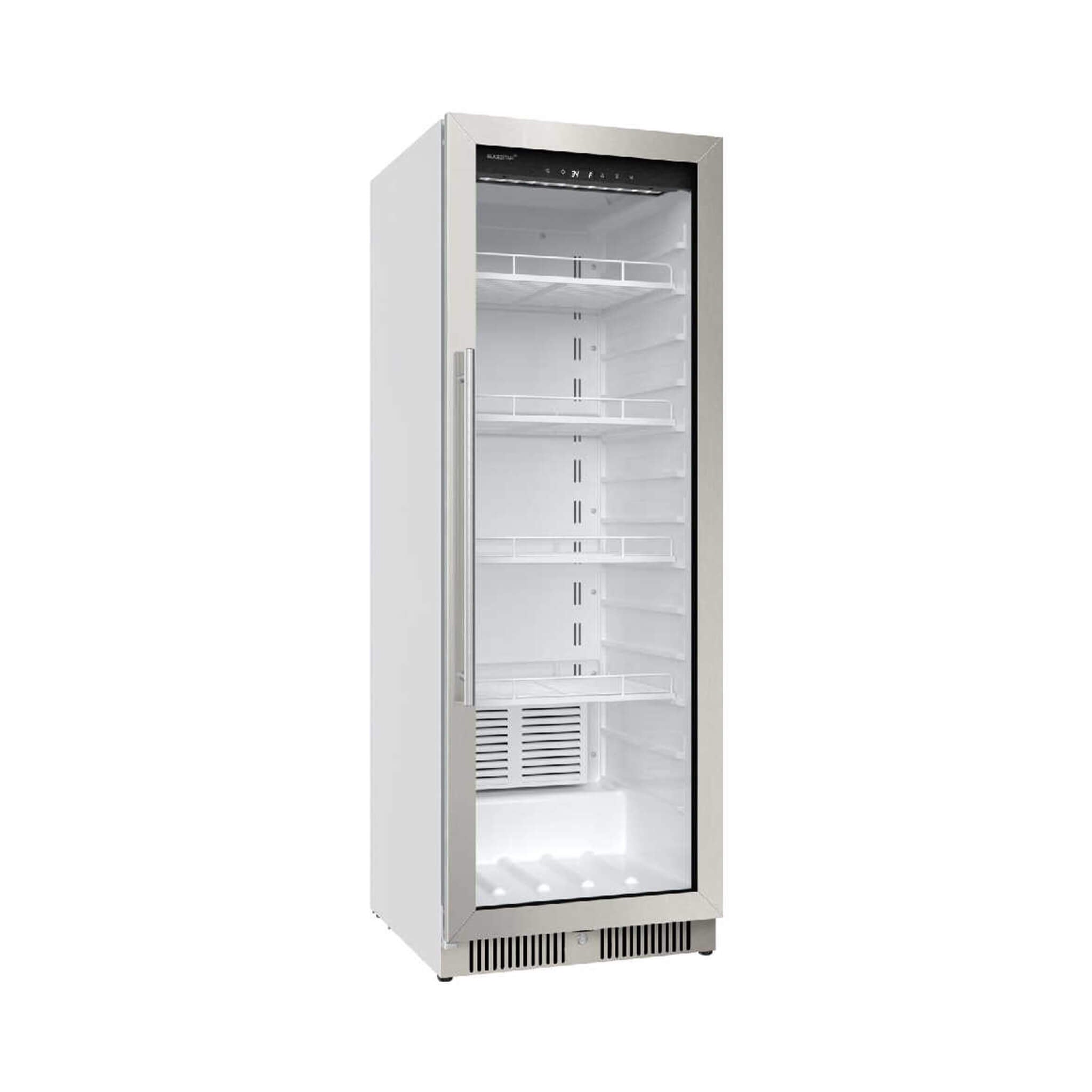 Edgestar 10.1 Cubic Feet Commercial Beverage Merchandiser With Temperature Alarm and Reversible Door, 22" (SAK45983)