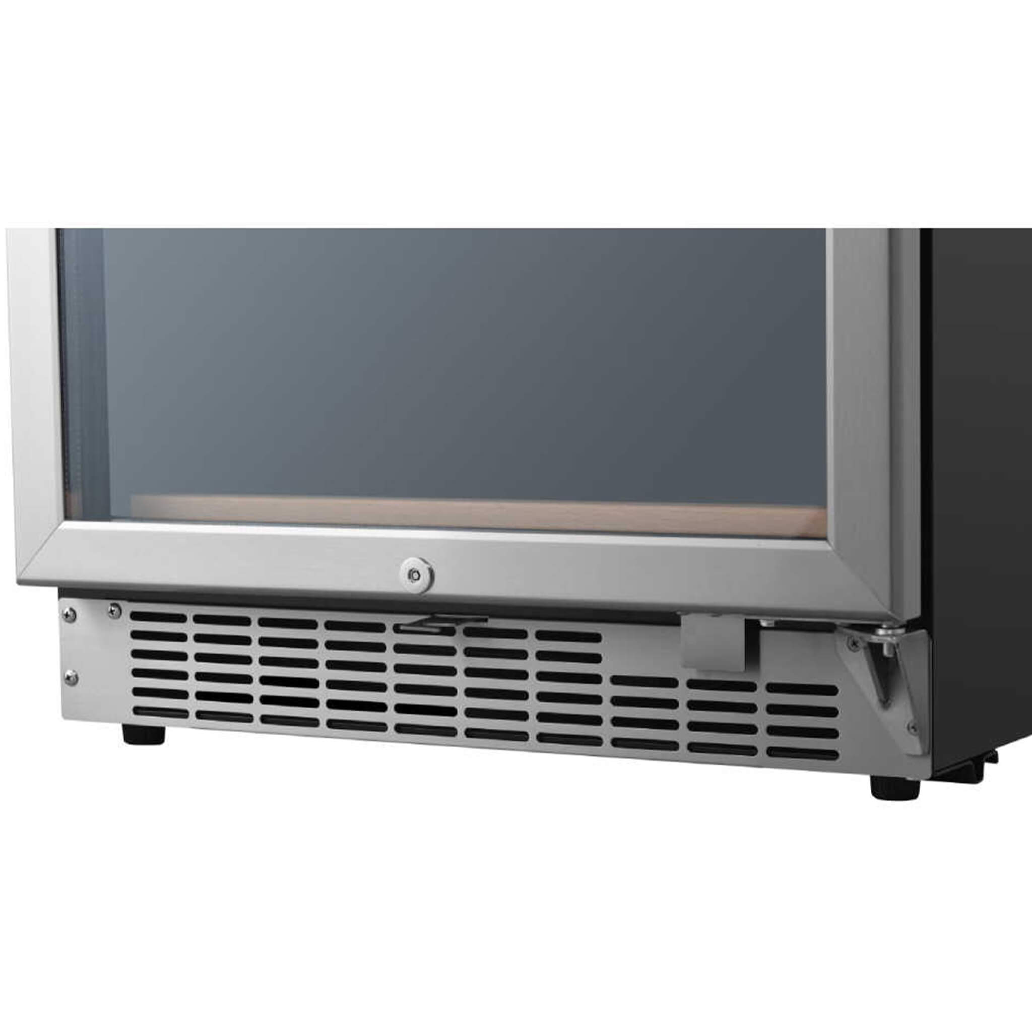 Edgestar Premium 101 Bottle Capacity Built In Dual Zone Wine Cooler, 24" (SAK92835)