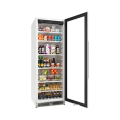 Edgestar 13.7 Cubic Feet Commercial Beverage Merchandiser With Temperature Alarm And Reversible Door, 24" (SAK62395)