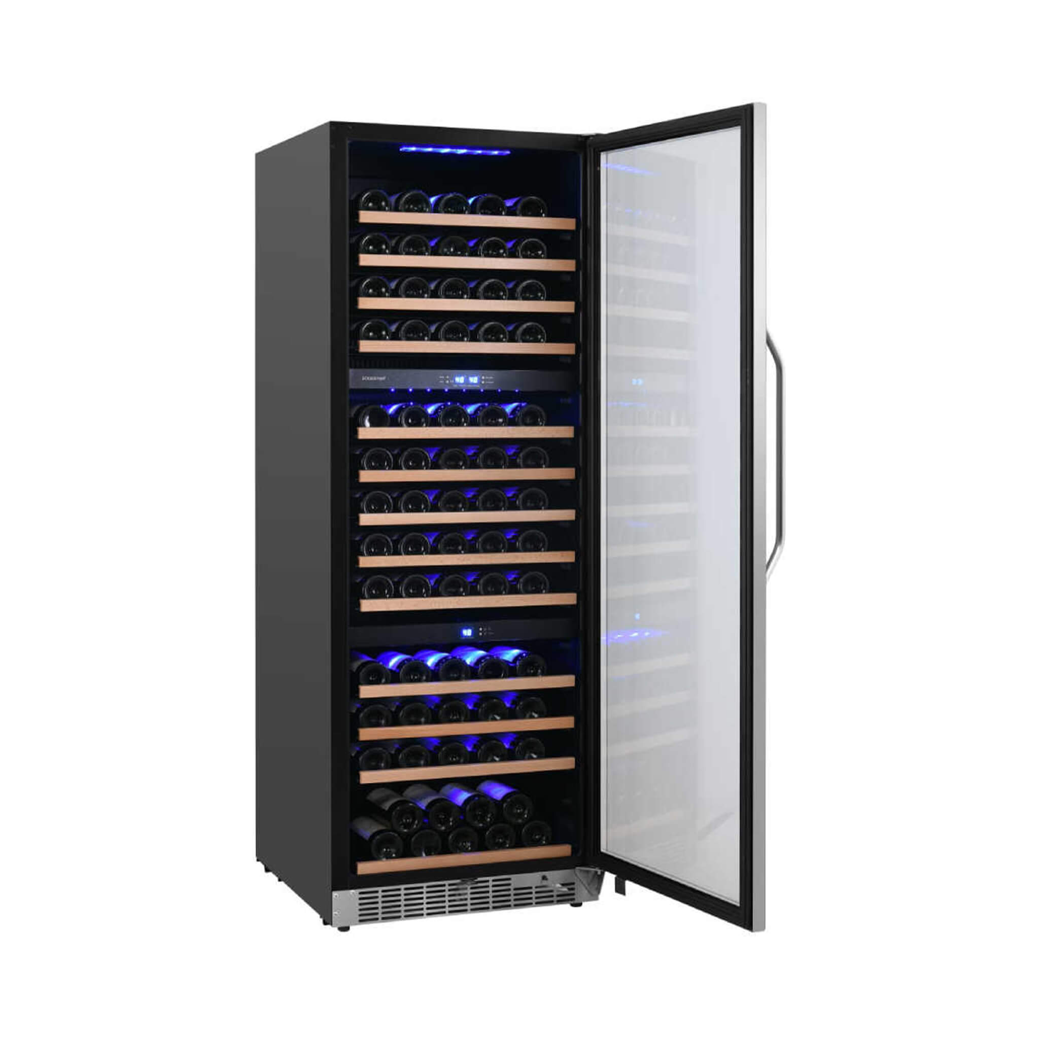 Edgestar 24" Wide 131 Bottle Capacity Built-In Triple Zone Wine Cooler (SAK65891)