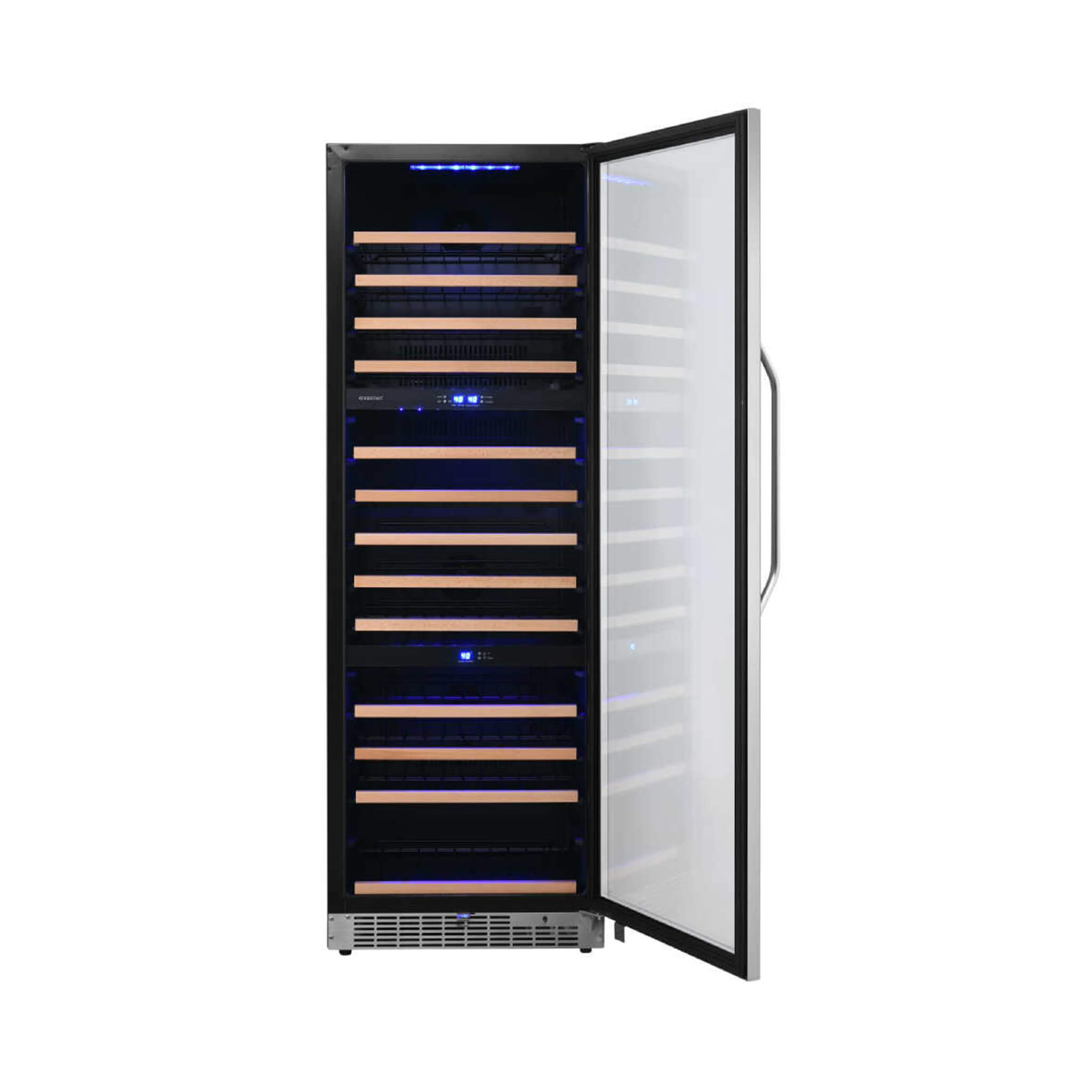 Edgestar 24" Wide 131 Bottle Capacity Built-In Triple Zone Wine Cooler (SAK65891)