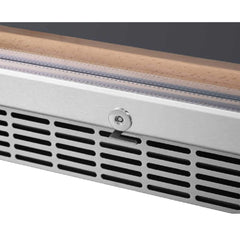 Edgestar 24" Wide 151 Bottle Capacity Freestanding Single Zone Wine Cooler With Even Cooling Technology (SAK30756)