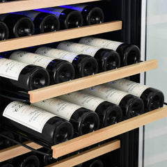 Edgestar 24" Wide 151 Bottle Capacity Freestanding Single Zone Wine Cooler With Even Cooling Technology (SAK30756)